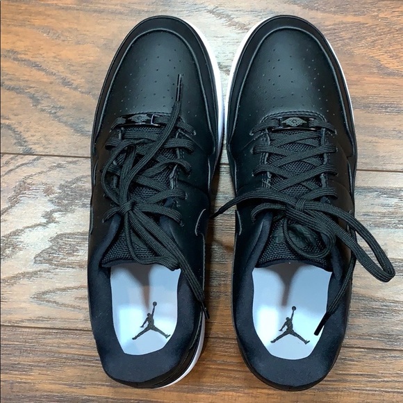 • Air Jordan 1 Jester XX Low Laced Womens Black/wh - Picture 9 of 16